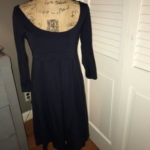 Susana Mónaco navy blue dress